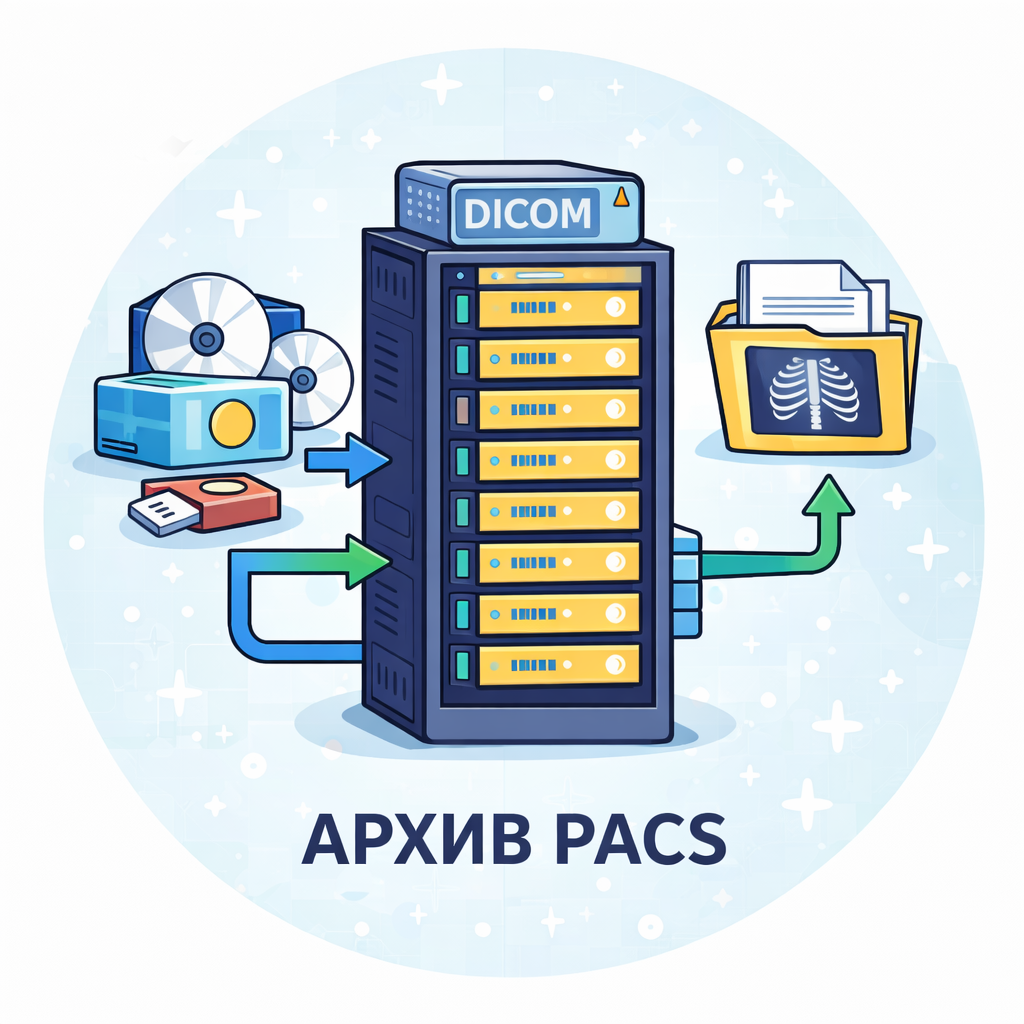 Хранение снимков в PACS